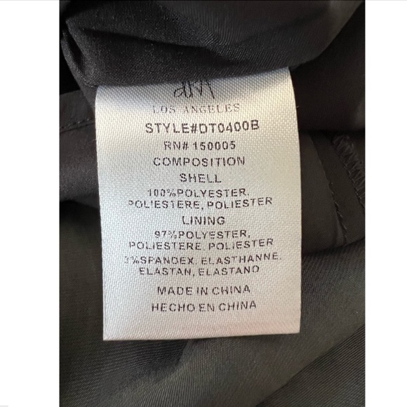 Anthropologie dra Los Angeles Womens Maxi Dress Black Sleeveless Open Back S NWT - Picture 5 of 9